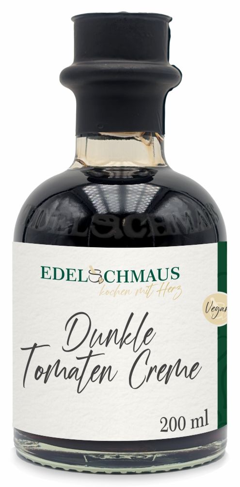 Dunkle Tomaten Creme